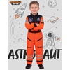 image:imageSpooktacular Creations Astronaut Costume with Helmet Space Suit for Toddler Kids Astronaut Halloween Costume for CosplayOrange jumpsuit