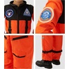 image:imageSpooktacular Creations Astronaut Costume with Helmet Space Suit for Toddler Kids Astronaut Halloween Costume for CosplayOrange jumpsuit