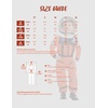 image:imageSpooktacular Creations Astronaut Costume with Helmet Space Suit for Toddler Kids Astronaut Halloween Costume for CosplayOrange jumpsuit with Helmet