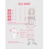image:imageSpooktacular Creations Astronaut Costume with Helmet Space Suit for Toddler Kids Astronaut Halloween Costume for CosplayPink jumpsuit with Helmet