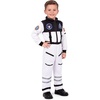 image:imageSpooktacular Creations Astronaut Costume with Helmet Space Suit for Toddler Kids Astronaut Halloween Costume for CosplayWhite jumpsuit