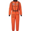 image:imageSpooktacular Creations Halloween Astronaut Costume Men Silver Space Suit Spaceman Jumpsuit Pilot Outfit for Cosplay PartiesOrange