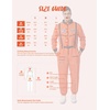 image:imageSpooktacular Creations Halloween Astronaut Costume Men Silver Space Suit Spaceman Jumpsuit Pilot Outfit for Cosplay PartiesOrange