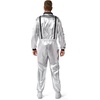 image:imageSpooktacular Creations Halloween Astronaut Costume Men Silver Space Suit Spaceman Jumpsuit Pilot Outfit for Cosplay PartiesSilver