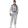 image:imageSpooktacular Creations Halloween Astronaut Costume Men Silver Space Suit Spaceman Jumpsuit Pilot Outfit for Cosplay PartiesSilver