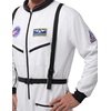 image:imageSpooktacular Creations Halloween Astronaut Costume Men Silver Space Suit Spaceman Jumpsuit Pilot Outfit for Cosplay PartiesWhite