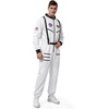 image:imageSpooktacular Creations Halloween Astronaut Costume Men Silver Space Suit Spaceman Jumpsuit Pilot Outfit for Cosplay PartiesWhite