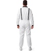 image:imageSpooktacular Creations Halloween Astronaut Costume Men Silver Space Suit Spaceman Jumpsuit Pilot Outfit for Cosplay PartiesWhite