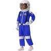 image:imageSpooktacular Creations Halloween Astronaut Costume for Kids Unisex Astronaut Outfit Toddler Pilot Jumpsuit for Themed PartyBlue