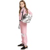 image:imageSpooktacular Creations Halloween Astronaut Costume for Kids Unisex Astronaut Outfit Toddler Pilot Jumpsuit for Themed PartyPink