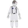image:imageSpooktacular Creations Halloween Astronaut Costume for Kids Unisex Astronaut Outfit Toddler Pilot Jumpsuit for Themed PartyWhite