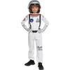 image:imageSpooktacular Creations Halloween Astronaut Costume for Kids Unisex Astronaut Outfit Toddler Pilot Jumpsuit for Themed PartyWhite