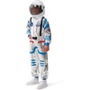 image:imageSpooktacular Creations Halloween Child Unisex Astronaut CostumePilot Jumpsuit for Kids Halloween Cosplay PartySilver