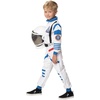 image:imageSpooktacular Creations Halloween Child Unisex Astronaut CostumePilot Jumpsuit for Kids Halloween Cosplay PartyWhite
