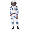 image:imageSpooktacular Creations Halloween Child Unisex Astronaut CostumePilot Jumpsuit for Kids Halloween Cosplay PartyWhite