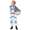 image:imageSpooktacular Creations Halloween Child Unisex Astronaut CostumePilot Jumpsuit for Kids Halloween Cosplay PartyWhite